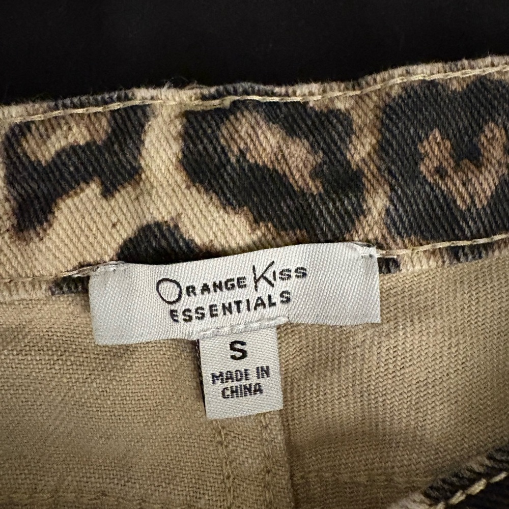 Orange Kiss Essentials Tan Boyfriend Jeans